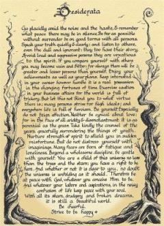 desiderata