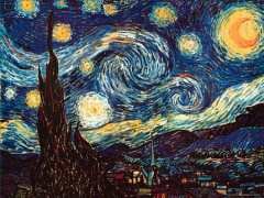 Vincent Van Gogh - Notte stellata